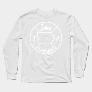 Iowa Drink Local IA Long Sleeve T-Shirt